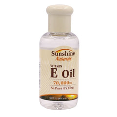 Natural Vitamin E Oil Face Body Skin Care